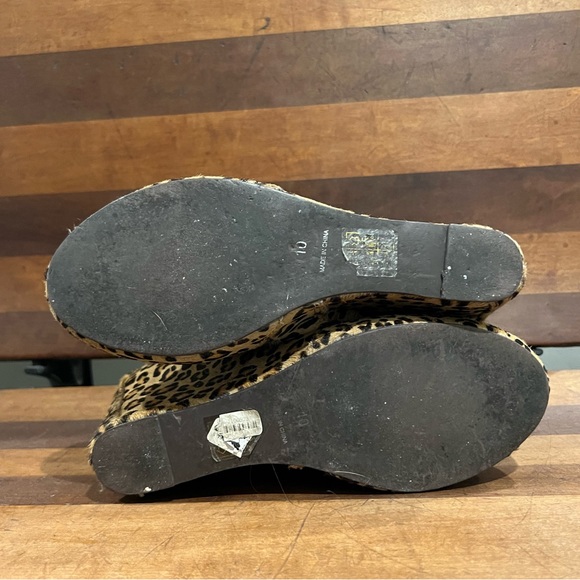 Jeffrey Campbell Pixie Leopard Fur Wedge AnkleBoot - Picture 6 of 9